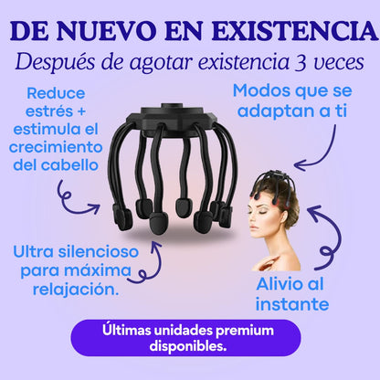 Masajeador Electrónico Premium para Cuero Cabelludo